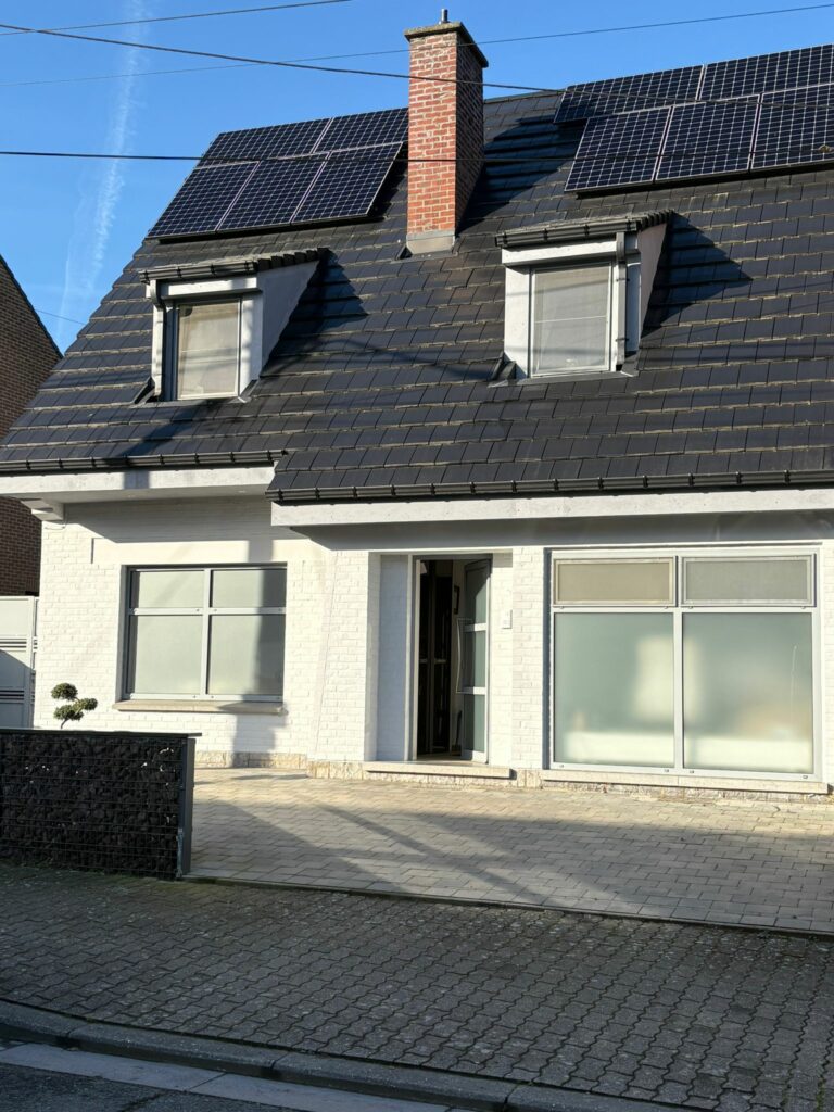 Façade du cabinet d'Ingrid Verlinden - sage femme à Mons